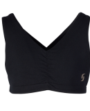Soffe 1246G GIRLS FASHION PURE BRA in Black 001