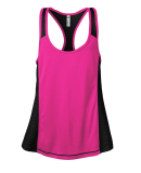 Soffe 1501V JRS RUN FAST TANK in Fuchsia purple/black 6cl