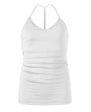 Soffe 1532V JRS BREATHE TANK in White on white 103