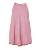 Soffe 1775V JRS SLIM BACK TANK in Ice pink heather 684