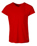 Soffe 1505G GRLS PERFORMANCE V TEE in Red 620