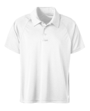 Soffe 1544M Adult Coach Polo in White 100