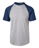 Soffe 208M Adult B/B Tee in Navy beg