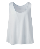 Soffe 1824V JRS DANCE CROP TANK in Cloud blue 481