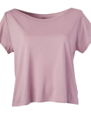 Soffe 1835C CURVES DANCE TEE in Chalk purple 579
