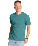 5180 Hanes Beefy-T Green Clay