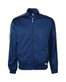Soffe 3265 Tricot Jckt Brush in Navy/gold 399
