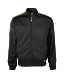 Soffe 3265 Tricot Jckt Brush in Black/orange 939