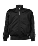 Soffe 3265Y Tricot Jckt Brush in Black 001