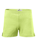 Soffe 3737G GRLS NEW  SOFFE SHORT in Sharp lime vf9