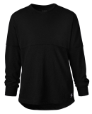 Soffe 3059G GIRLS SQUAD SPIRIT TEE in Black 001