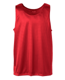 Soffe 4641V MESH PENNIE in Red w26