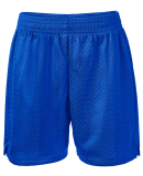 Soffe 4644G GIRLS TEAM MESH SHORT in Royal w13