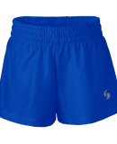 Soffe 4648G GIRLS MINI MESH SHORT in Royal 430