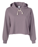 Soffe 5639C CURVES CROP HOODIE in Chalk purple 579