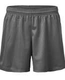 Soffe 4644V JRS TEAM MESH SHORT in Gunmetal w3r