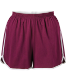 Soffe 5707C Dolphin Shortie in Maroon r7k