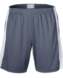 Soffe 4665M CLOSED HOLE MESH SHORT in Gunmetal w3r