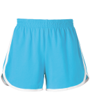 Soffe 5707G Grl Dolphin Short in Bug ocean blue bug