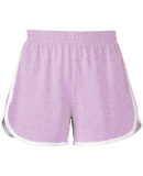 Soffe 5707G Grl Dolphin Short in Sweet lilac h7c