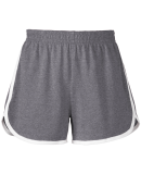 Soffe 5707G Grl Dolphin Short in Grey heather kzb