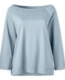 Soffe 5770C CURVES DANCE CREW PULLOVER in Cloud blue 481