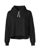 Soffe 5839V JRS CROP HOODIE in Black 001