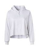 Soffe 5839V JRS CROP HOODIE in Ash 056