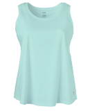 Soffe 6504C CURVES CAMP TANK in Crystal green 337