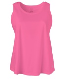 Soffe 6504C CURVES CAMP TANK in Shocking pink 653