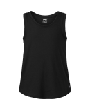 Soffe 6504G GIRLS CAMP TANK in Black 001