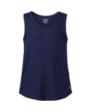 Soffe 6504G GIRLS CAMP TANK in Navy 410