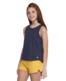 Soffe 6504G GIRLS CAMP TANK in Red w26