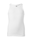 Soffe 6509G GIRLS CORE TANK in White 100