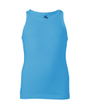 Soffe 6509G GIRLS CORE TANK in Surf blue 401