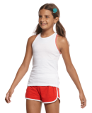 Soffe 6509G GIRLS CORE TANK in Red red