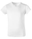 Soffe 6567G GIRLS CORE TEE in White 100