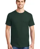 5190 Hanes® Beefy®-T with Pocket Deep Forest