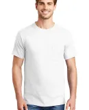 5190 Hanes® Beefy®-T with Pocket White