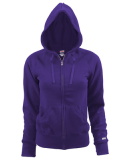 Soffe 7577V JR RUGBY ZIP HOOD CTTNPLY in New purple p1c