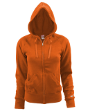 Soffe 7577V JR RUGBY ZIP HOOD CTTNPLY in Orange y6d