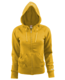 Soffe 7577V JR RUGBY ZIP HOOD CTTNPLY in Lt. gold y7d