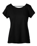 Soffe 7812V JRS STUDIO TEE in Black 001