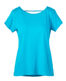 Soffe 7812V JRS STUDIO TEE in Teal 440