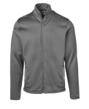 Soffe 6966M ADLT POLY TECH FLEECE JACKET in Gunmetal 017