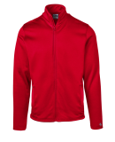 Soffe 6966M ADLT POLY TECH FLEECE JACKET in Red 620