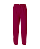Soffe 9041 Adult 9.0 FlcPant in Maroon r9l