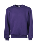 Soffe 9300 9 Oz Fleece Shirt in Purple p1c