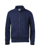 Soffe 9310M Full Zip Mock in Navy bew