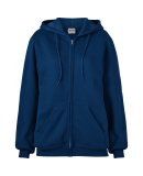 Soffe 9377 9 Oz Flc Zip Hood in Navy bhd